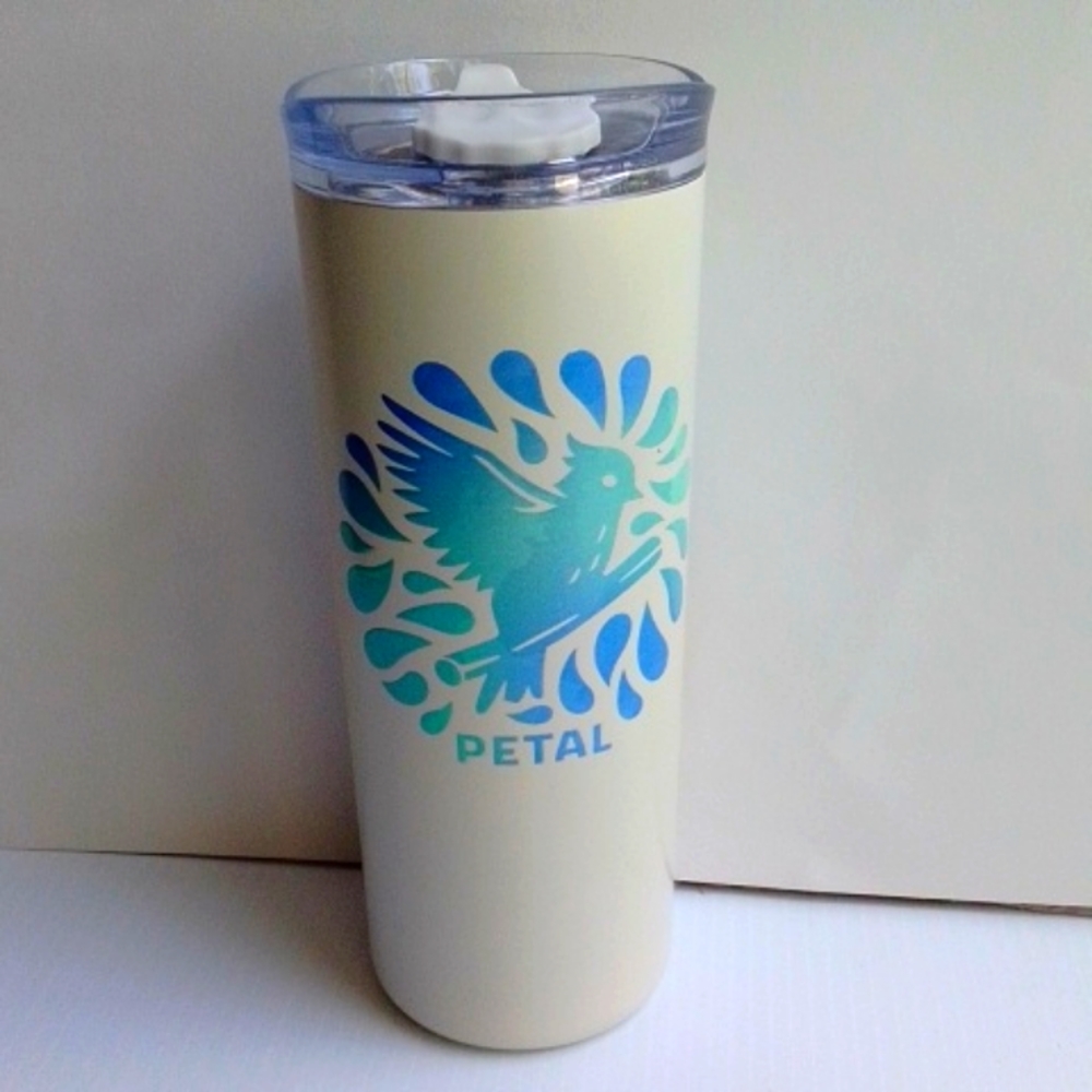 Petal  Double Wall Stainless Steel Thermal Tumbler Copper Vacuum 20 onz